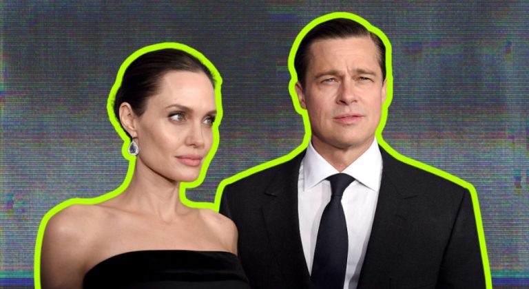 Angelina Jolie and Brad Pitt