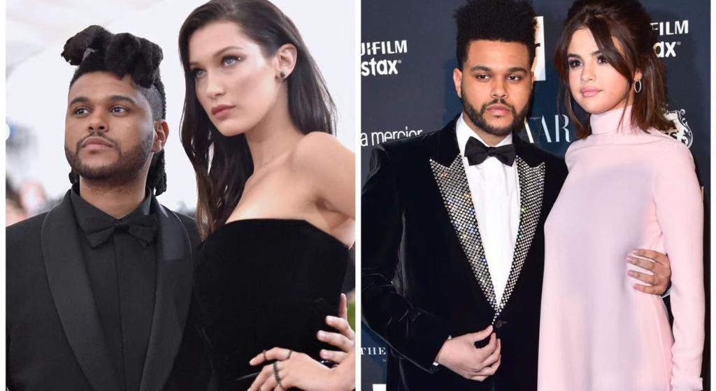 Angelina Jolie and The Weeknd