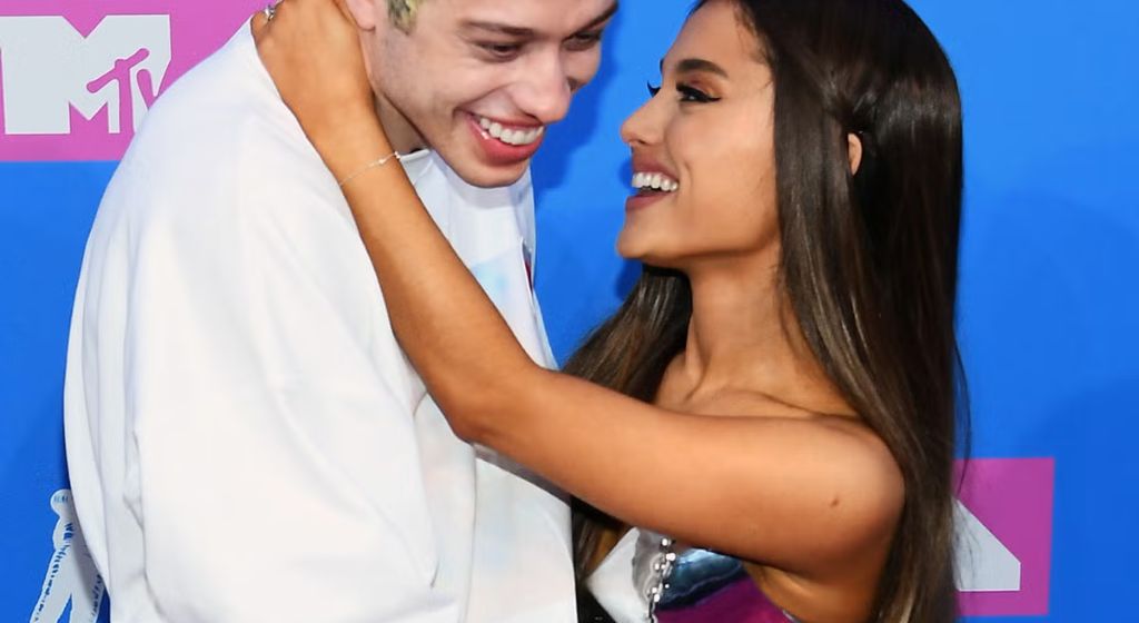 Ariana Grande and Pete Davidson