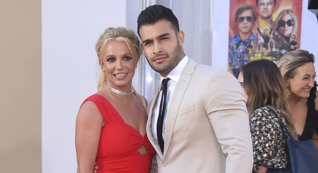 Britney Spears and Sam Asghari