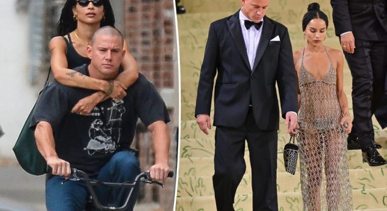 Channing Tatum and Zoë Kravitz