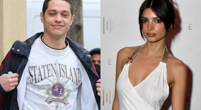 Emily Ratajkowski and Pete Davidson
