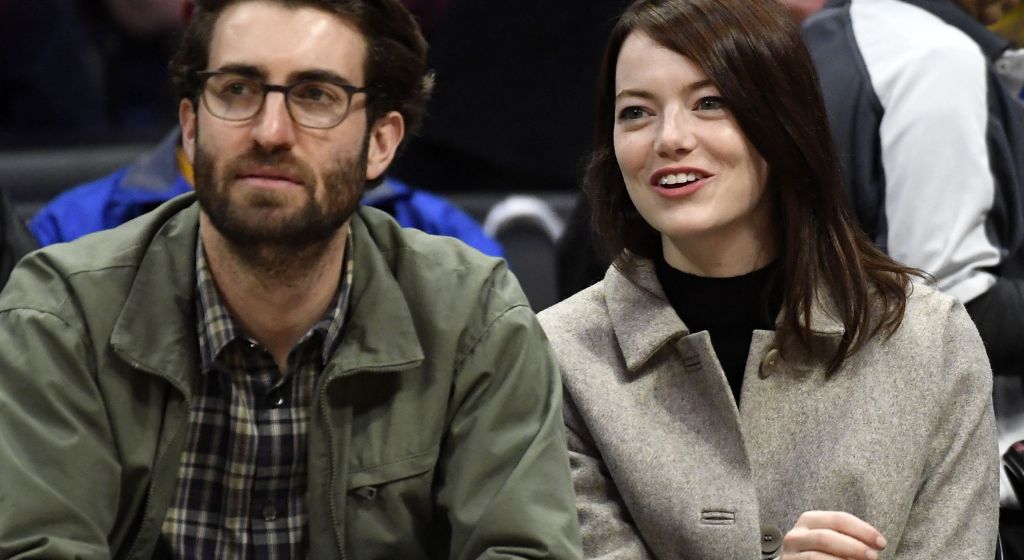 Emma Stone and Dave McCary