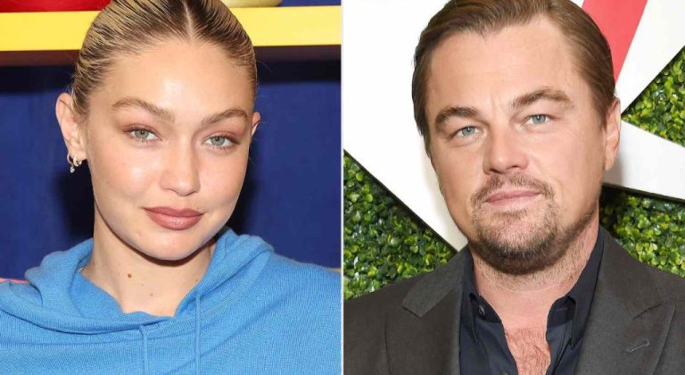 Gigi Hadid and Leonardo DiCaprio