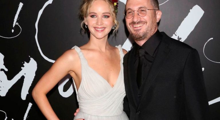 Jennifer Lawrence and Darren Aronofsky
