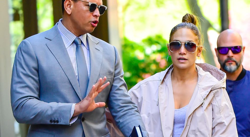 Jennifer Lopez and Alex Rodriguez