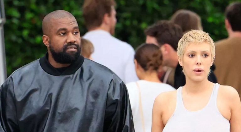 Kanye West and Bianca Censori