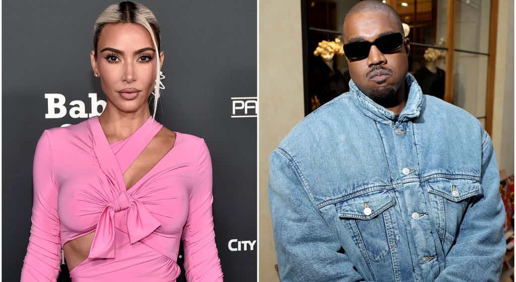 Kim Kardashian and Kanye West