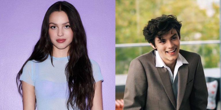 Olivia Rodrigo And Louis Partridge