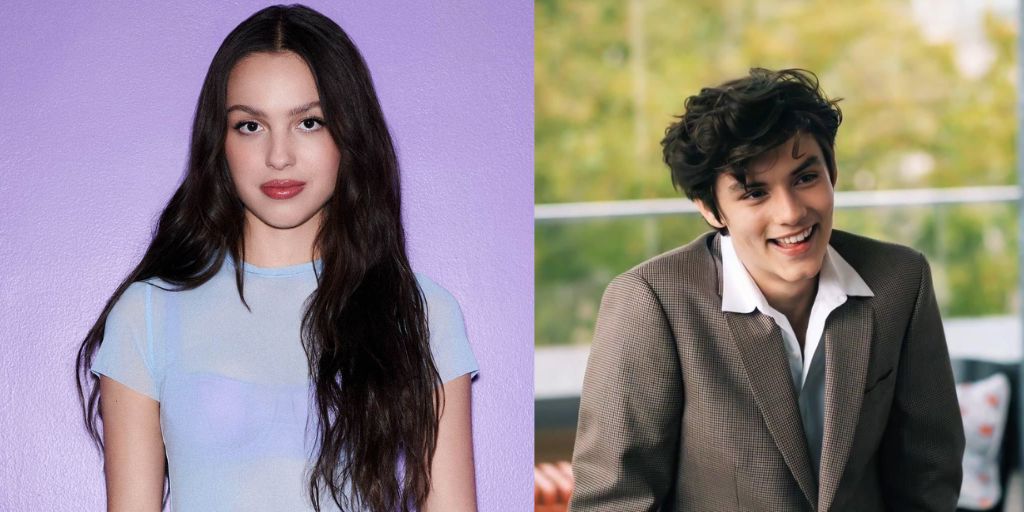 Olivia Rodrigo And Louis Partridge