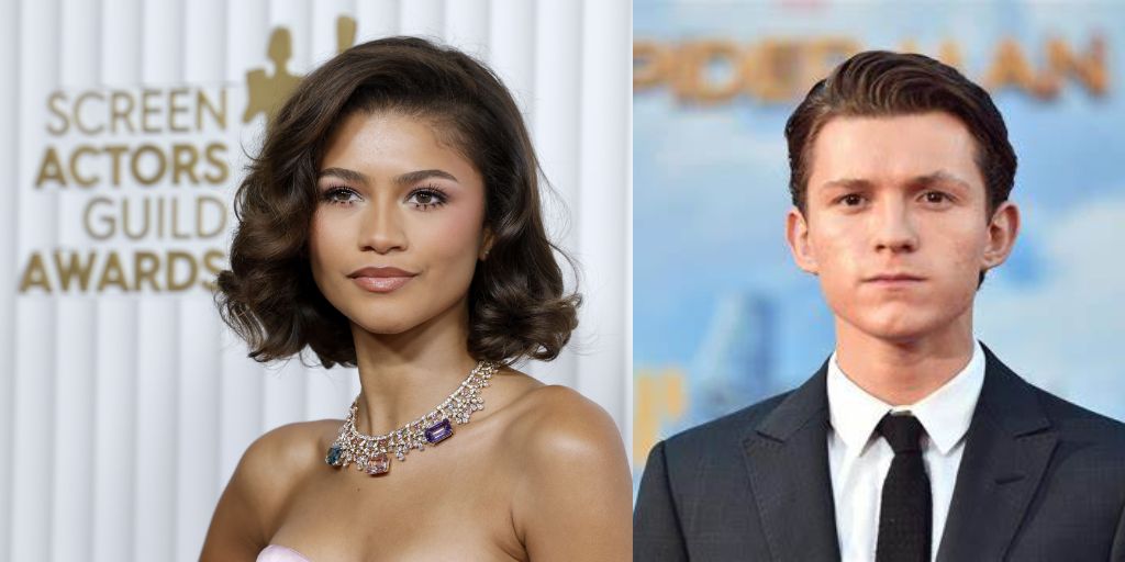 Zendaya and Tom Holland