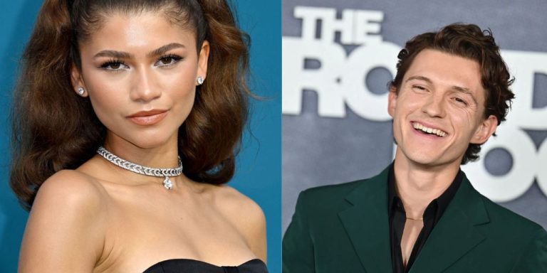 Zendaya and Tom Holland