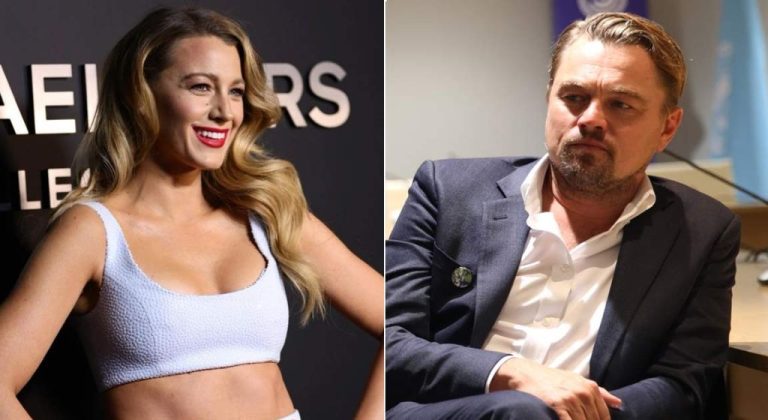 Blake Lively and Leonardo DiCaprio
