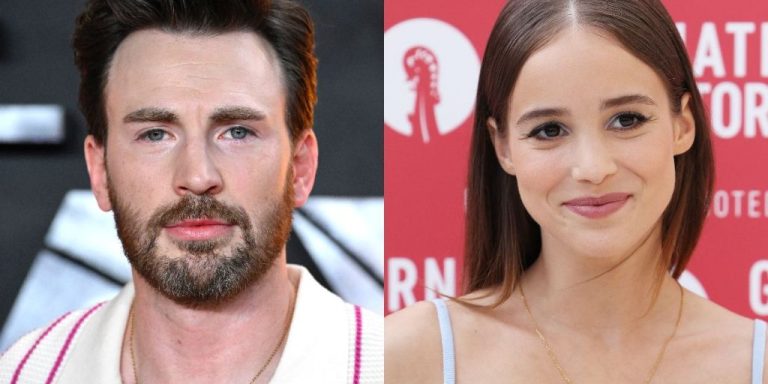 Chris Evans and Alba Baptista