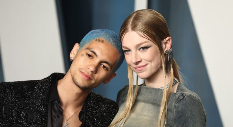 Hunter Schafer and Dominic Fike