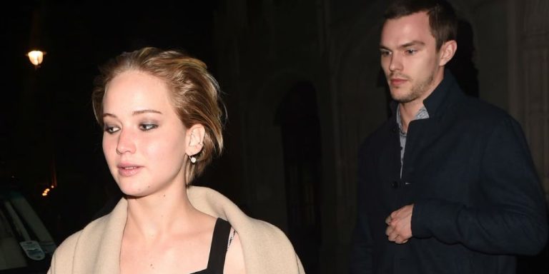 Jennifer Lawrence and Nicholas Hoult