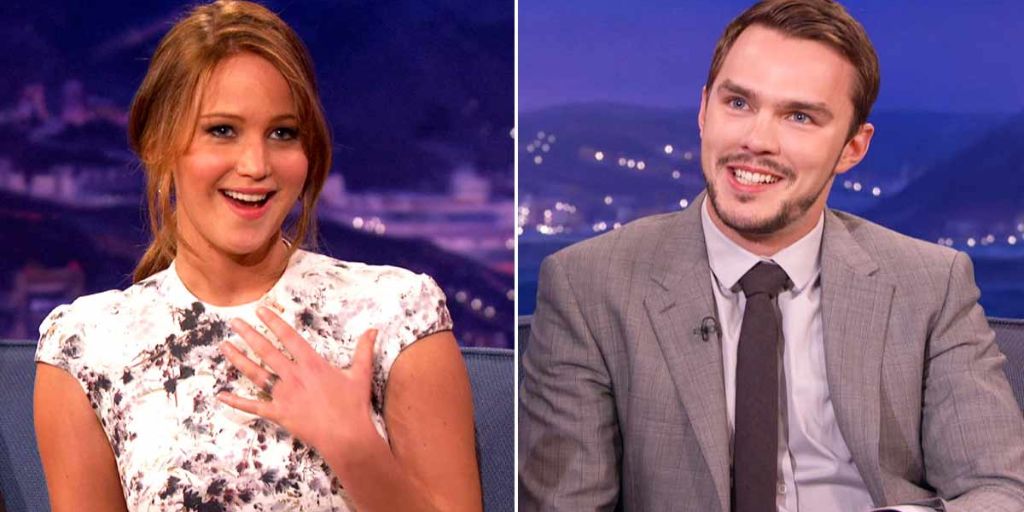 Jennifer Lawrence and Nicholas Hoult