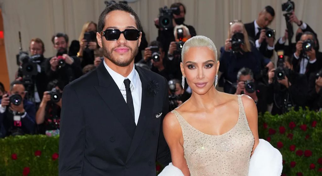 Kim Kardashian and Pete Davidson