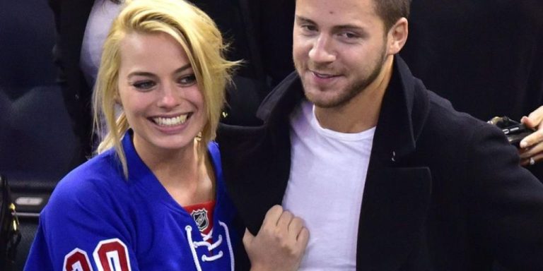 Margot Robbie and Tom Ackerley