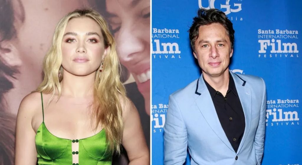 Why did Florence Pugh and Zach Braff breakup