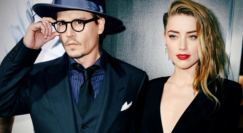 Amber Heard and Johnny Depp