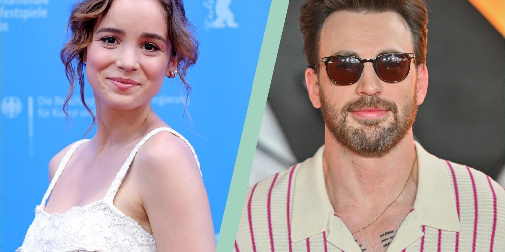 Chris Evans and Alba Baptista