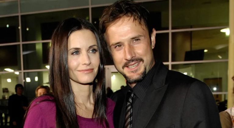 Courteney Cox and David Arquette