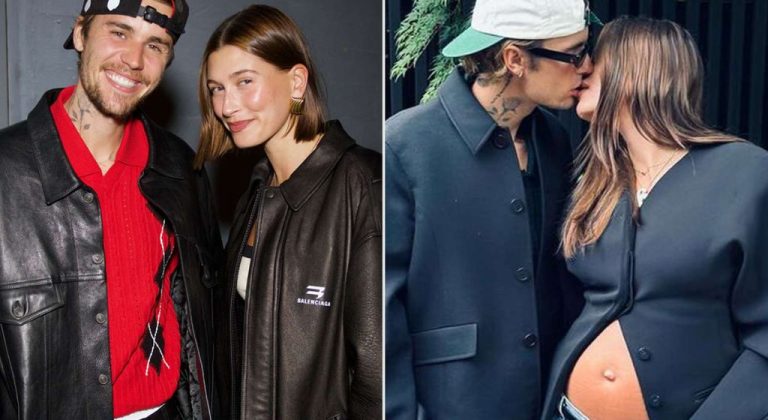 Justin Bieber and Hailey Bieber