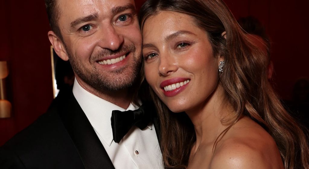 Justin Timberlake and Jessica Biel