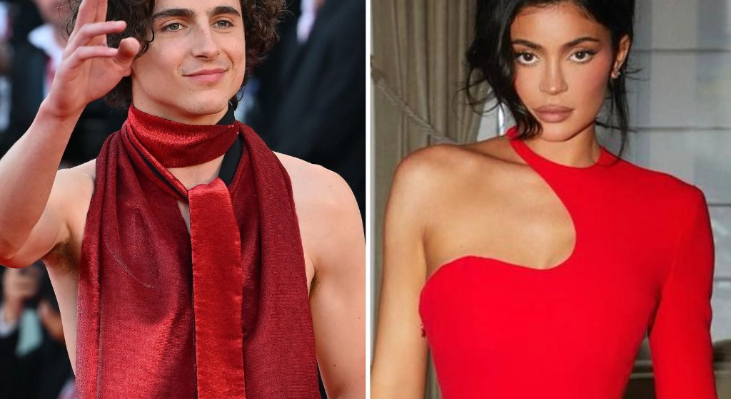 Kylie Jenner and Timothée Chalamet
