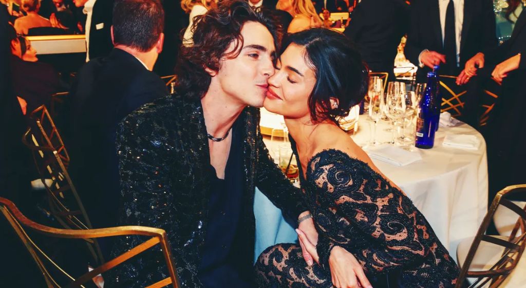 Kylie Jenner and Timothée Chalamet