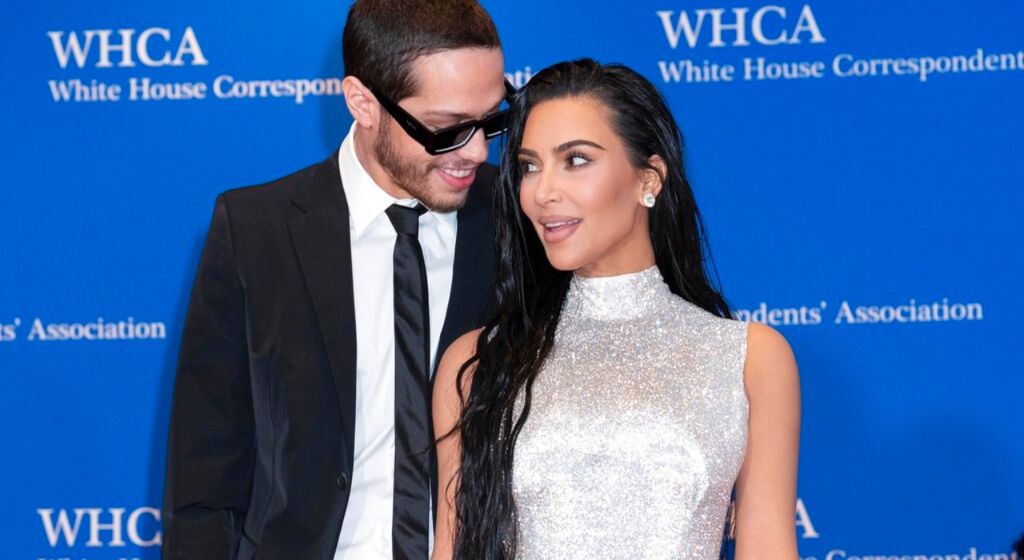 Pete Davidson and Kim Kardashian