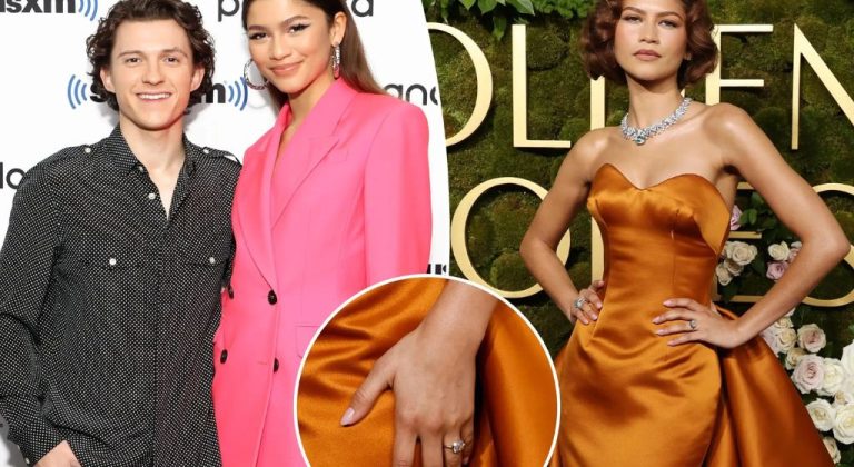 Zendaya and Tom Holland