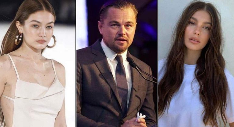 Gigi Hadid and Leonardo DiCaprio